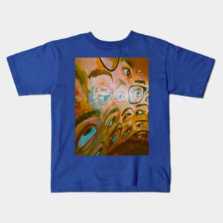 A Sea Of Eyes French Original Artwork Photo Kids T-Shirt